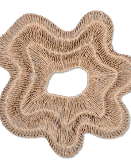 Decoración Organic Banana Leaf Wall Small: Diseño fluido y orgánico con materiales resistentes y textura natural